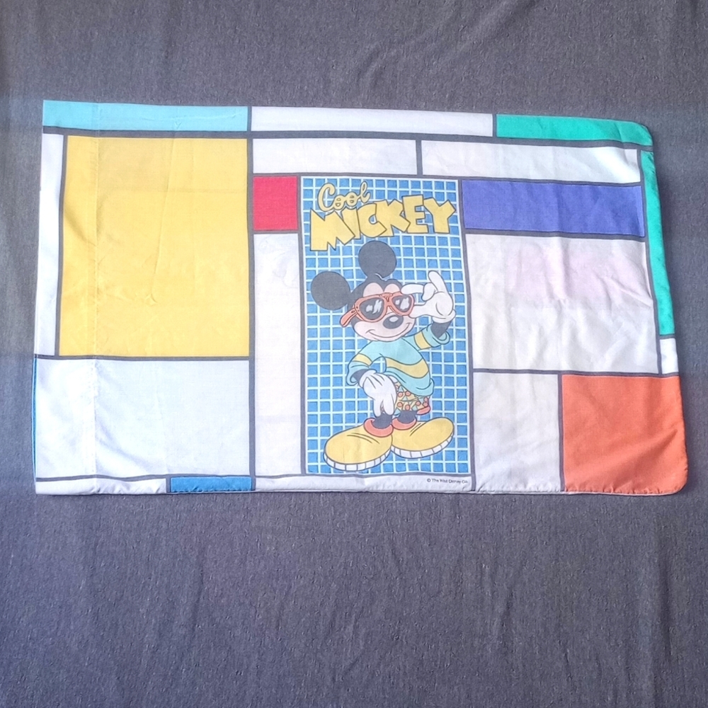 Vintage Mickey Mouse Pillow Case
